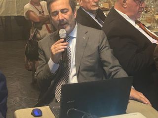 Il presidente Daniel Gallina