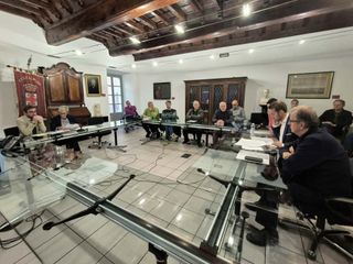 Nelle foto alcuni momenti della seduta della I Commissione albese tenuta mercoledì Nelle foto alcuni momenti della seduta della I Commissione albese tenuta mercoledì