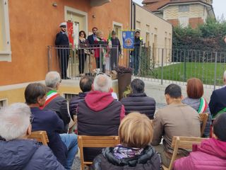 Alcuni momenti dell'inaugurazione del micronido "La casetta rossa"