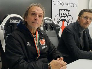 Alberto Merlo e Antonio Barani in conferenza stampa