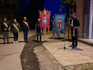 Il sindaco di Alba a Treiso
