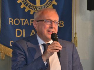 Il nuovo socio Ginetto Pellerino (foto Lucia Ernè)