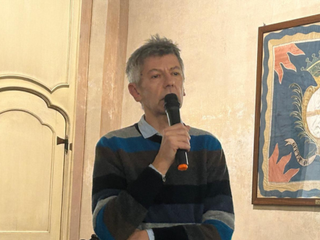 Alcuni momenti della serata di presentazione tenuta ieri a Cherasco Alcuni momenti della serata di presentazione tenuta ieri a Cherasco