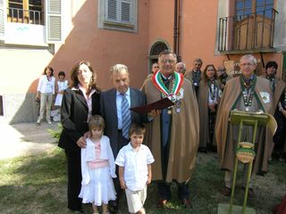 Mario Brovia in occasione della consegna del premio del premio “Cortemiliese Doc” Mario Brovia in occasione della consegna del premio del premio “Cortemiliese Doc”