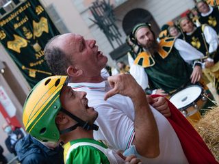 Nelle foto di Mauro Gallo alcuni momenti del Palio 2021