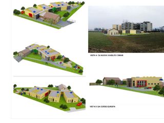 Le varie fasi del progetto relativo all'asilo di corso Europa Le varie fasi del progetto relativo all'asilo di corso Europa