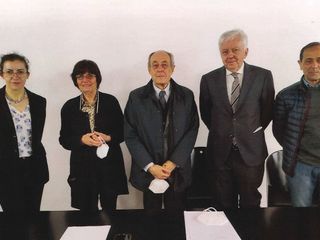 Il direttivo dell'associazione culturale albese