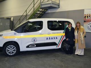 Il veicolo consegnato alla memoria di Giancarlo Avataneo Il veicolo consegnato alla memoria di Giancarlo Avataneo