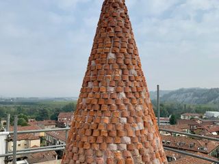 I pinnacoli puliti e restaurati