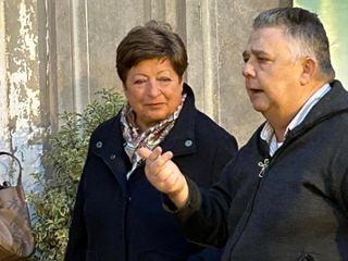 La presepista Elsa Pinta