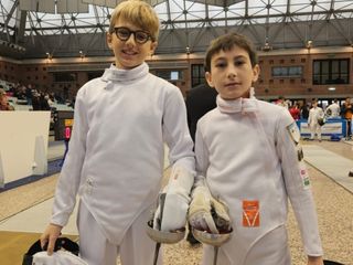 Gli spadisti Pesato e Giachino