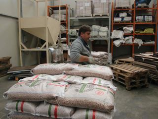 L'area di confezionamento del fagiolo borlotto italiano "Il Magnifico"