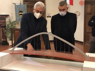La presentazione del concept del nuovo ponte La presentazione del concept del nuovo ponte