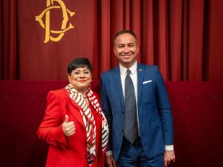 Con Valentina Aprea, già sottosegretaria, responsabile del Dipartimento Istruzione di Forza Italia Con Valentina Aprea, già sottosegretaria, responsabile del Dipartimento Istruzione di Forza Italia