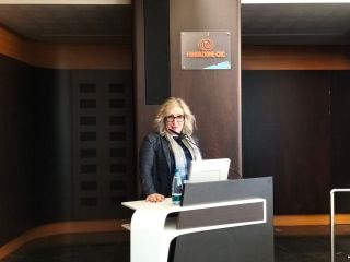 La sindaca di Argentera Monica Ciaburro La sindaca di Argentera Monica Ciaburro