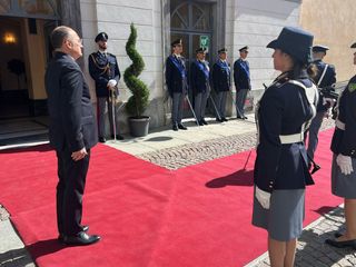 Alcuni momenti della cerimonia tenuta al Teatro Toselli di Cuneo Alcuni momenti della cerimonia tenuta al Teatro Toselli di Cuneo