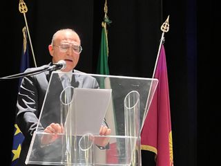 L'intervento del questore Carmine Rocco Grassi L'intervento del questore Carmine Rocco Grassi