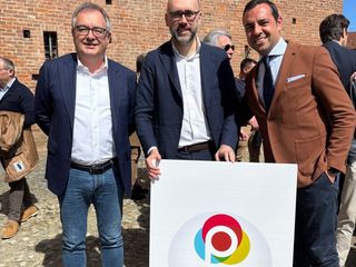 Pettavino con Gallo e Robaldo Pettavino con Gallo e Robaldo