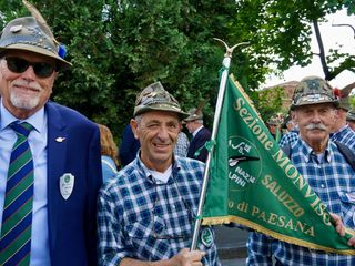 Ana Monviso Saluzzo alla Adunata di Biella 2025