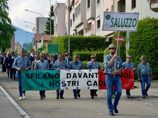 Ana Monviso Saluzzo alla Adunata di Biella 2025