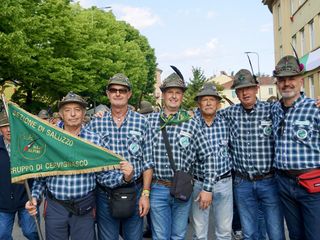Ana Monviso Saluzzo alla Adunata di Biella 2025
