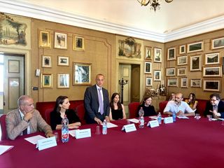 La presentazione stampa a Saluzzo del progetto nazionale "insieme per lo sport" che coinvolgerà il carcere "Morandi" La presentazione stampa a Saluzzo del progetto nazionale "insieme per lo sport" che coinvolgerà il carcere "Morandi"