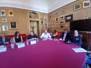 La presentazione stampa a Saluzzo del progetto nazionale "insieme per lo sport" che coinvolgerà il carcere "Morandi" La presentazione stampa a Saluzzo del progetto nazionale "insieme per lo sport" che coinvolgerà il carcere "Morandi"