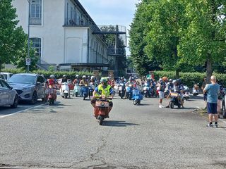 Foto dalla manifestazione Mangia in Vespa 2025 Foto dalla manifestazione Mangia in Vespa 2025