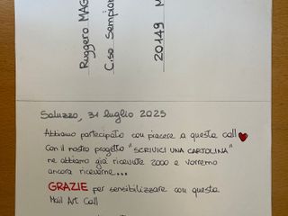 Immagini legate alle iniziative di Mail Art della residenza Tapparelli di Saluzzo Immagini legate alle iniziative di Mail Art della residenza Tapparelli di Saluzzo