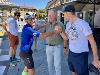 Momenti dell'impresa "Una montagna di sorrisi" - foto Paolo Cilli Momenti dell'impresa "Una montagna di sorrisi" - foto Paolo Cilli