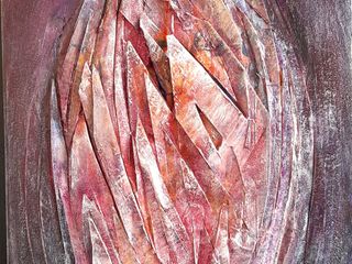 Libri scolpiti, opere dell’artista Francesco Russo “Buròt”