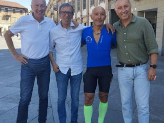 Con il sindaco Demaria, l'assessore allo Sport, Con il sindaco Demaria, l'assessore allo Sport,