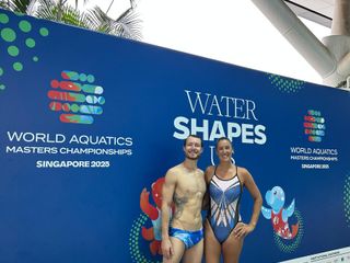 Francesca Montù e Federico Martino ai World Acquatics Master Championship di Singapore Francesca Montù e Federico Martino ai World Acquatics Master Championship di Singapore
