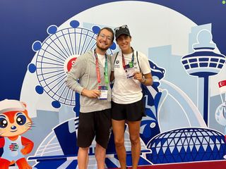 Francesca Montù e Federico Martino ai World Acquatics Master Championship di Singapore Francesca Montù e Federico Martino ai World Acquatics Master Championship di Singapore