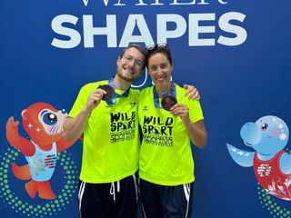 Francesca Montù e Federico Martino ai World Acquatics Master Championship di Singapore Francesca Montù e Federico Martino ai World Acquatics Master Championship di Singapore