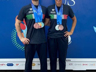 Francesca Montù e Federico Martino ai World Acquatics Master Championship di Singapore Francesca Montù e Federico Martino ai World Acquatics Master Championship di Singapore