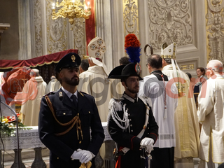 La celebrazione eucaristica in occasione della festa patronale di San Michele nel Duomo