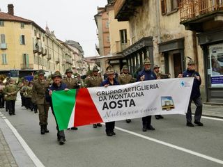 Raduno 2024 degli Artiglieri del Gruppo Aosta a Saluzzo - foto Paola Ravazzi