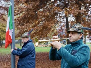 SAluzzo, momenti della seconda Festa della Fratellanza alpina della sezione Ana Monviso  foto Paola Ravazzi