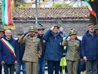 SAluzzo, momenti della seconda Festa della Fratellanza alpina della sezione Ana Monviso