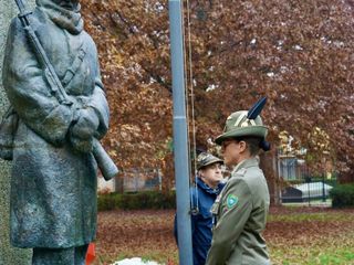 SAluzzo, momenti della seconda Festa della Fratellanza alpina della sezione Ana Monviso