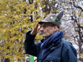 SAluzzo, momenti della seconda Festa della Fratellanza alpina della sezione Ana Monviso