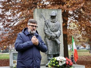 SAluzzo, momenti della seconda Festa della Fratellanza alpina della sezione Ana Monviso