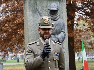 SAluzzo, momenti della seconda Festa della Fratellanza alpina della sezione Ana Monviso
