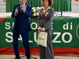 SAluzzo, momenti della seconda Festa della Fratellanza alpina della sezione Ana Monviso