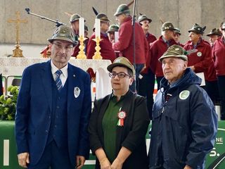 SAluzzo, momenti della seconda Festa della Fratellanza alpina della sezione Ana Monviso