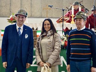 SAluzzo, momenti della seconda Festa della Fratellanza alpina della sezione Ana Monviso