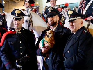Saluzzo, La Fanfara a Cavallo del IV Reggimento dei Carabinieri di Roma- Foto Paola Ravazzi