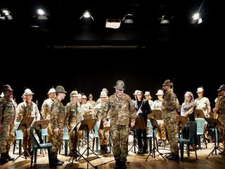 Saluzzo, concerto di Natale della Fanfara della Brigata Alpina “Taurinense” a SAluzzo - foto Paola Ravazzi