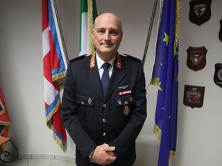 Il comandante Davide Detoma